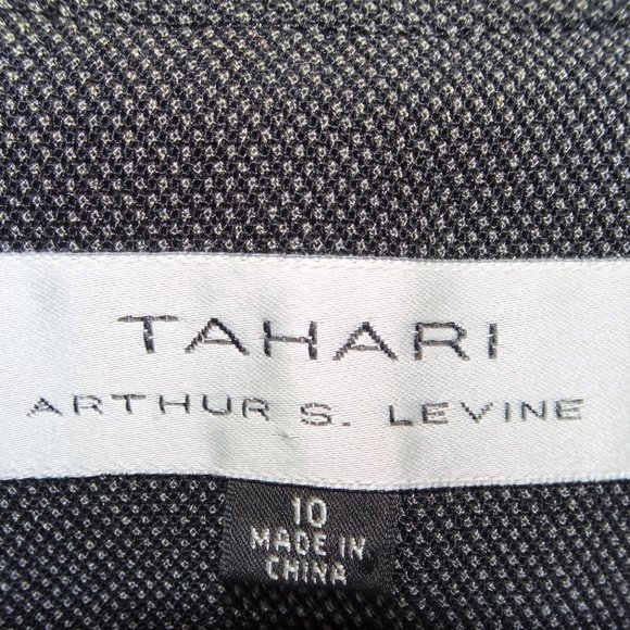 Tahari Iridescent Grey Blazer - Picture 5 of 6